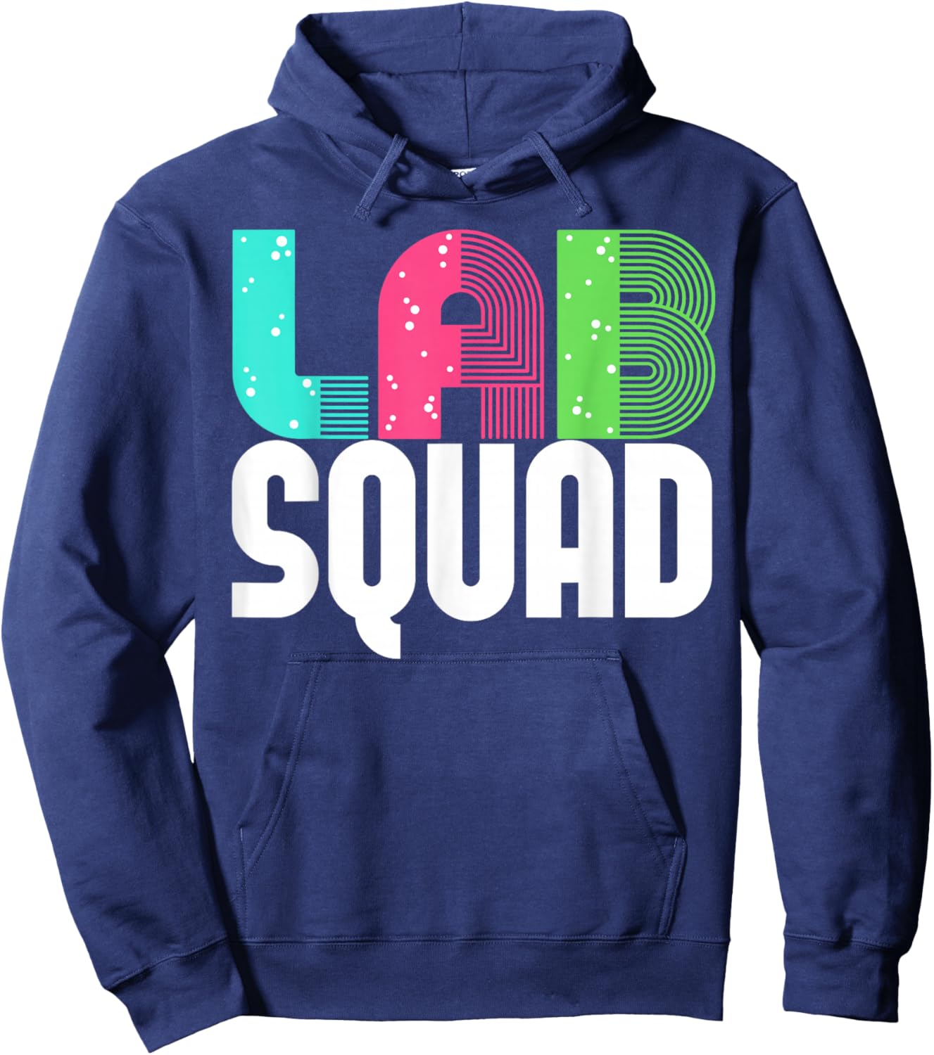 Lab Squad Lab Tech Laboratory Assistant Hoodie - Hoodie | Navy