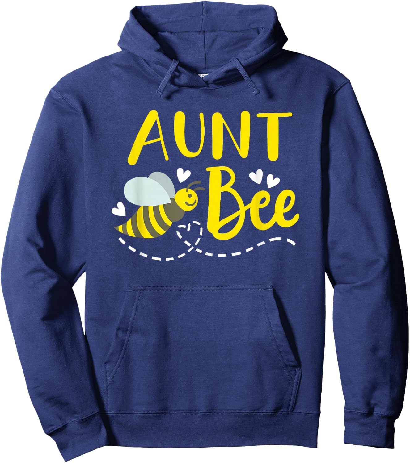 Aunt Bee Cute Beekeeping Birthday Party Matching Family Hoodie - Hoodie | Navy