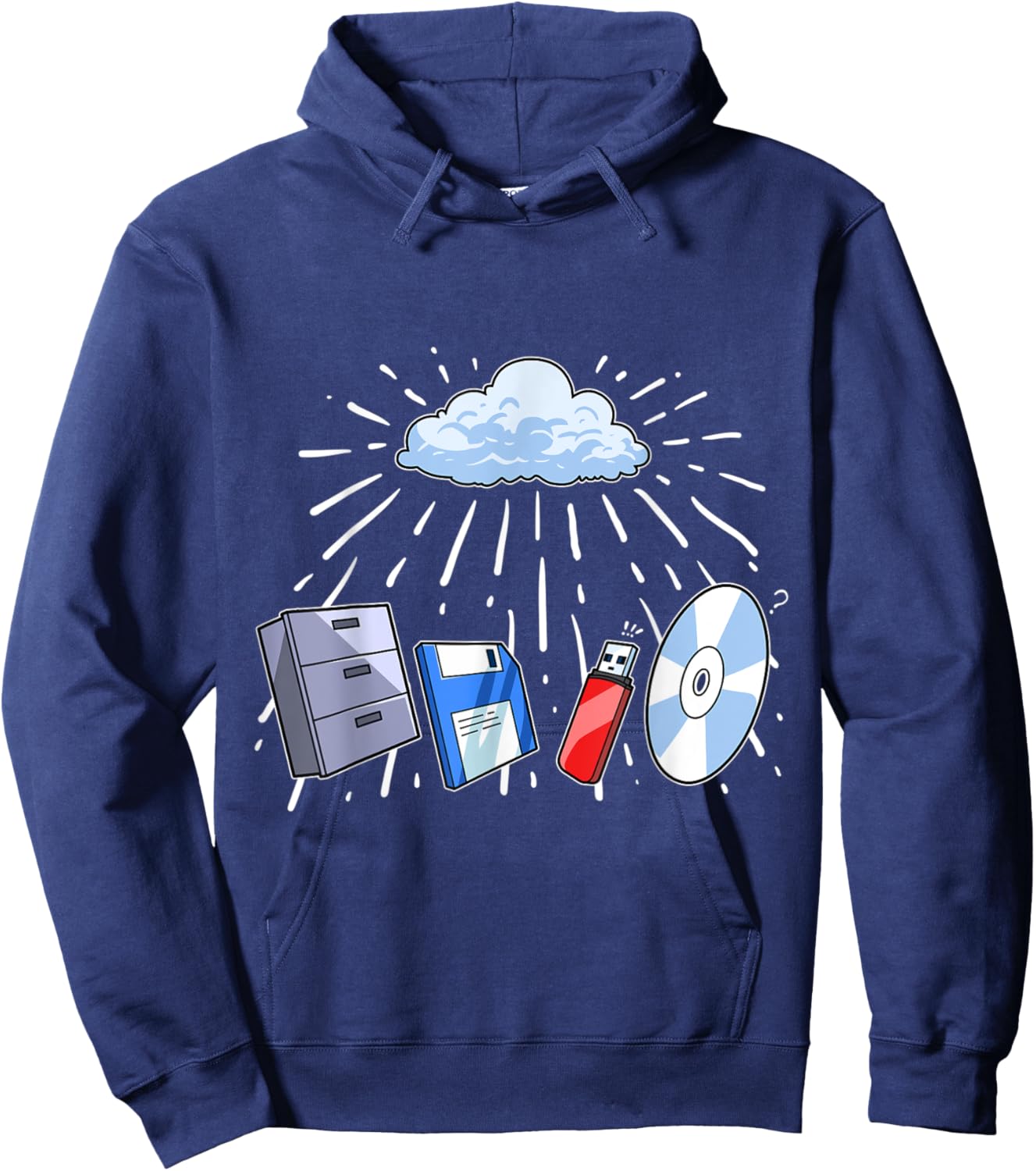 Coder Geek Programmer Engineering Computer Developer Hoodie - Hoodie | Navy