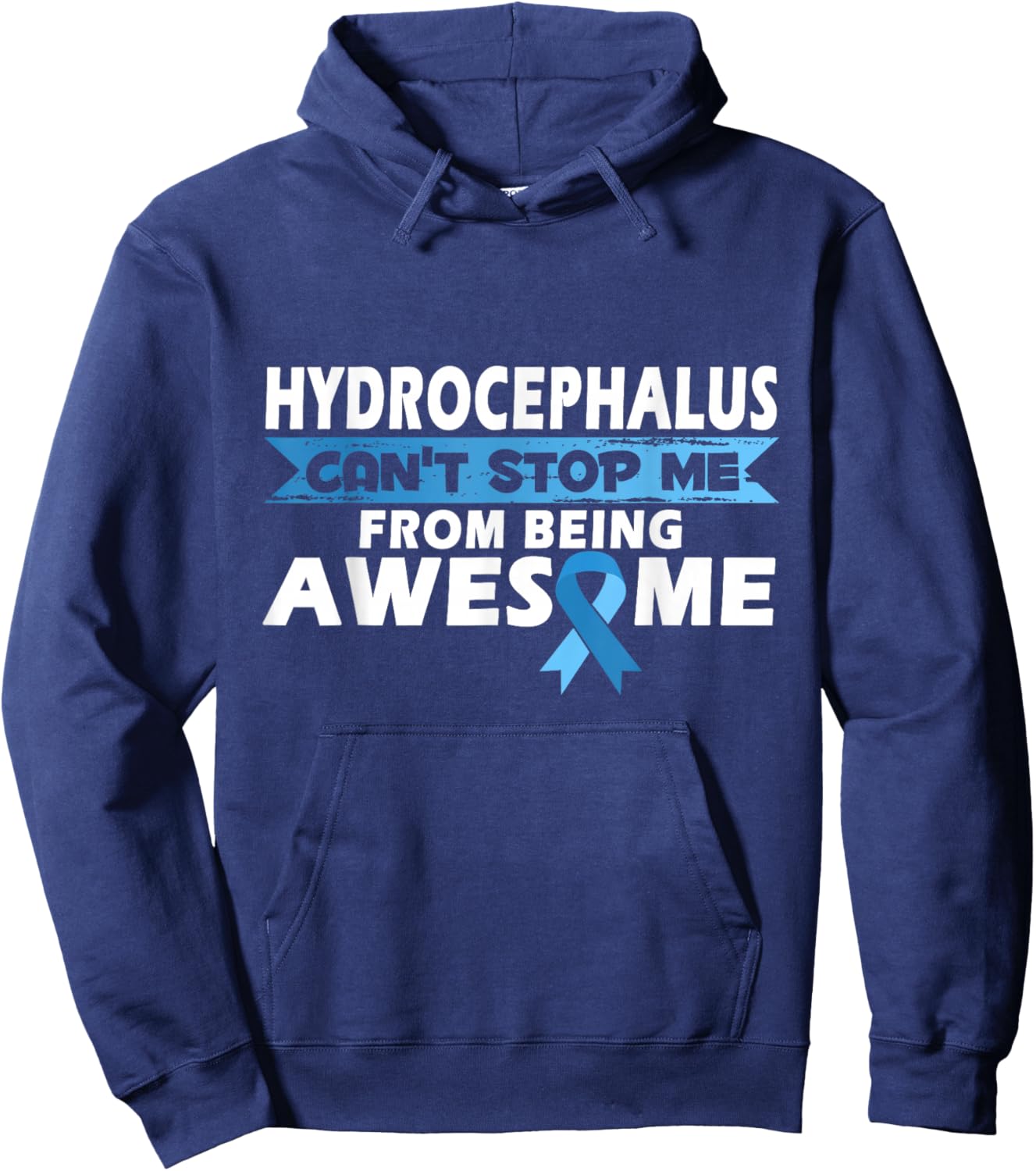 Hydrocephalus Awareness Hoodie - Hoodie | Navy