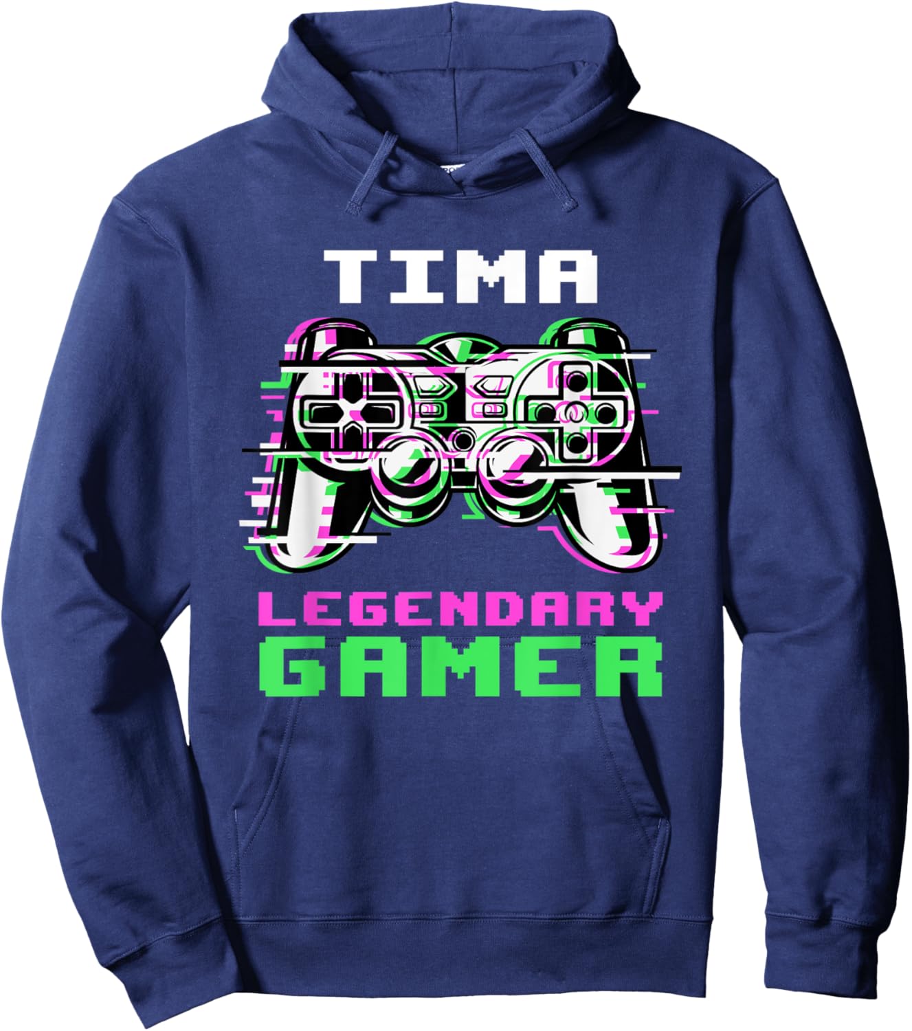 Tima - Legendary Gamer - Personalized Hoodie - Hoodie | Navy