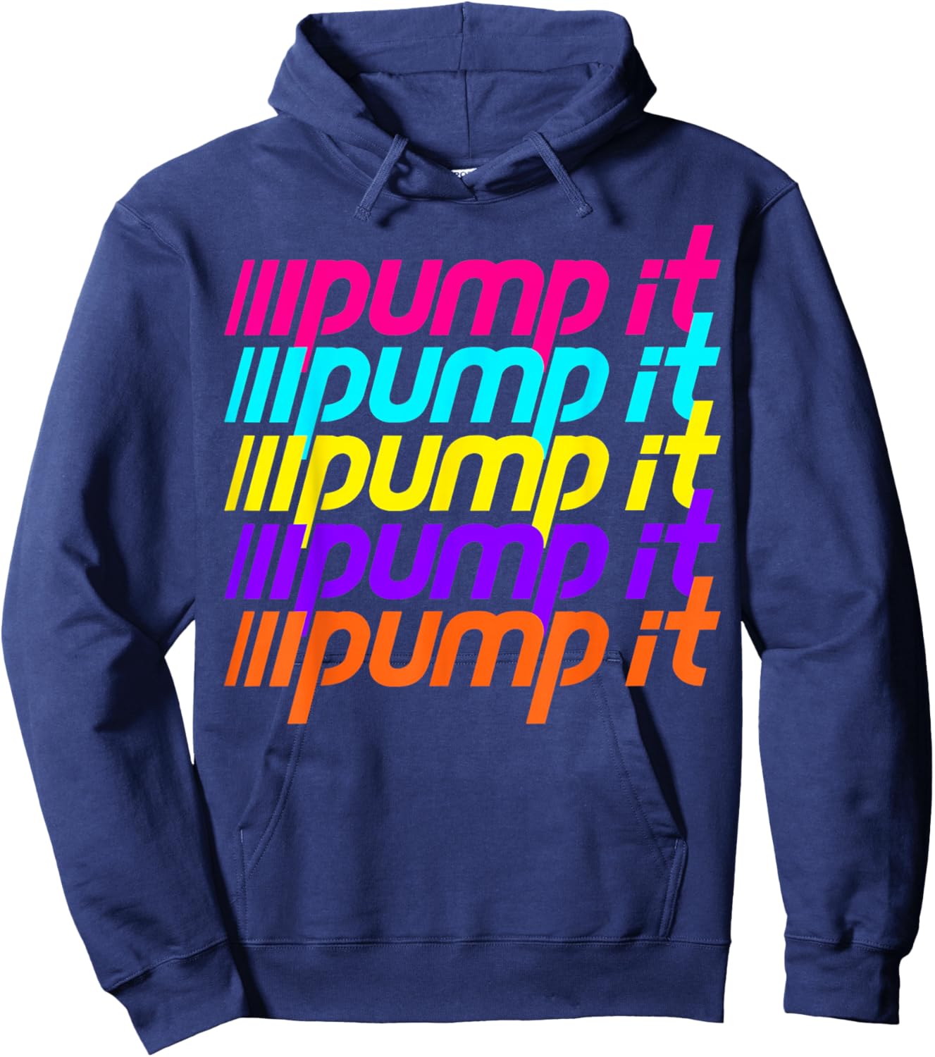 Pump It Hoodie - Hoodie | Navy
