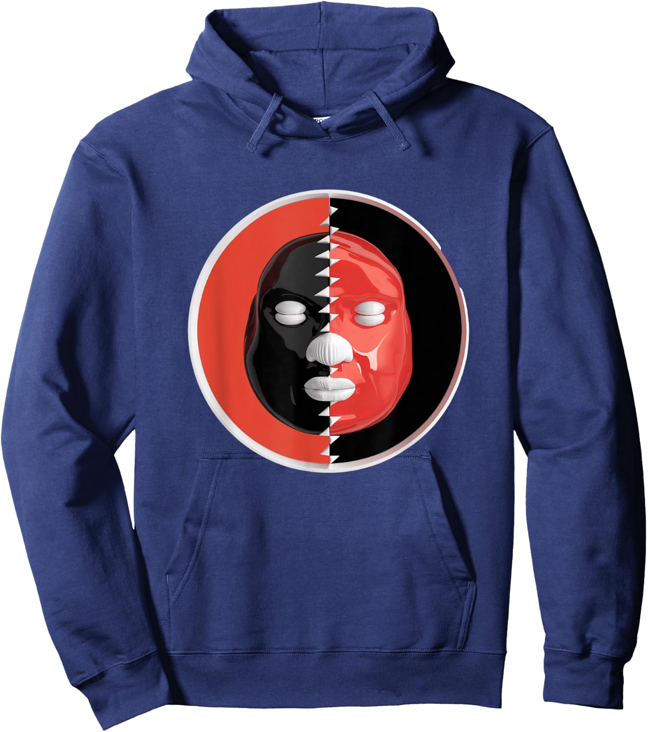 Papa Legba Elegba - Eleggua God Of The Crossroads Veve Hoodie - Hoodie | Navy