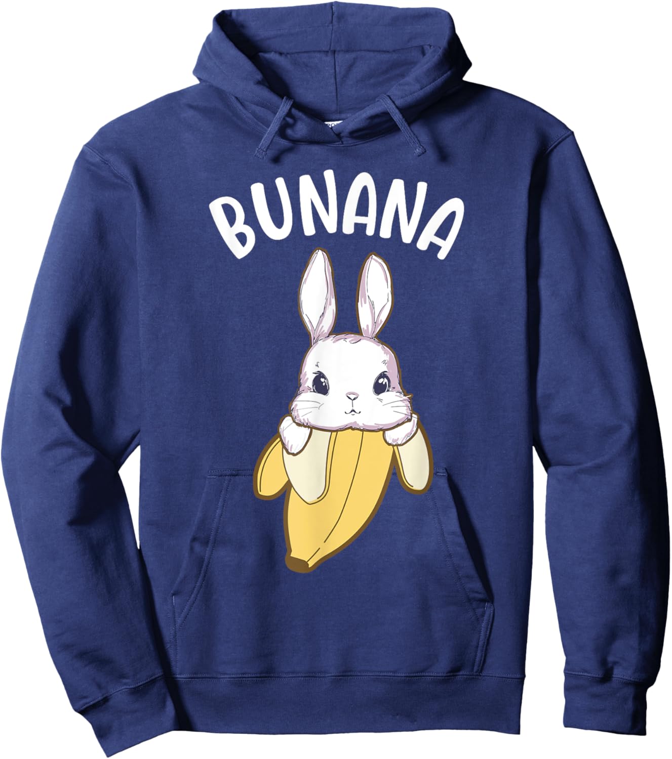 Banana Bunana Easter Bunny Easter Bunny Hoodie - Hoodie | Navy