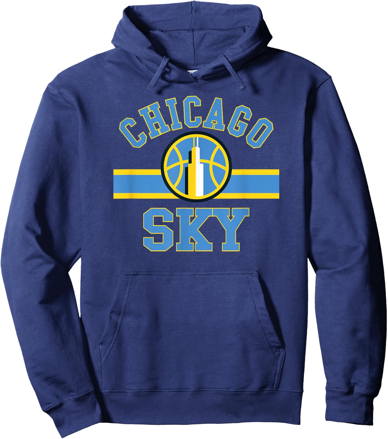 WNBA Chicago Sky Downtown Hoodie - Hoodie | Navy