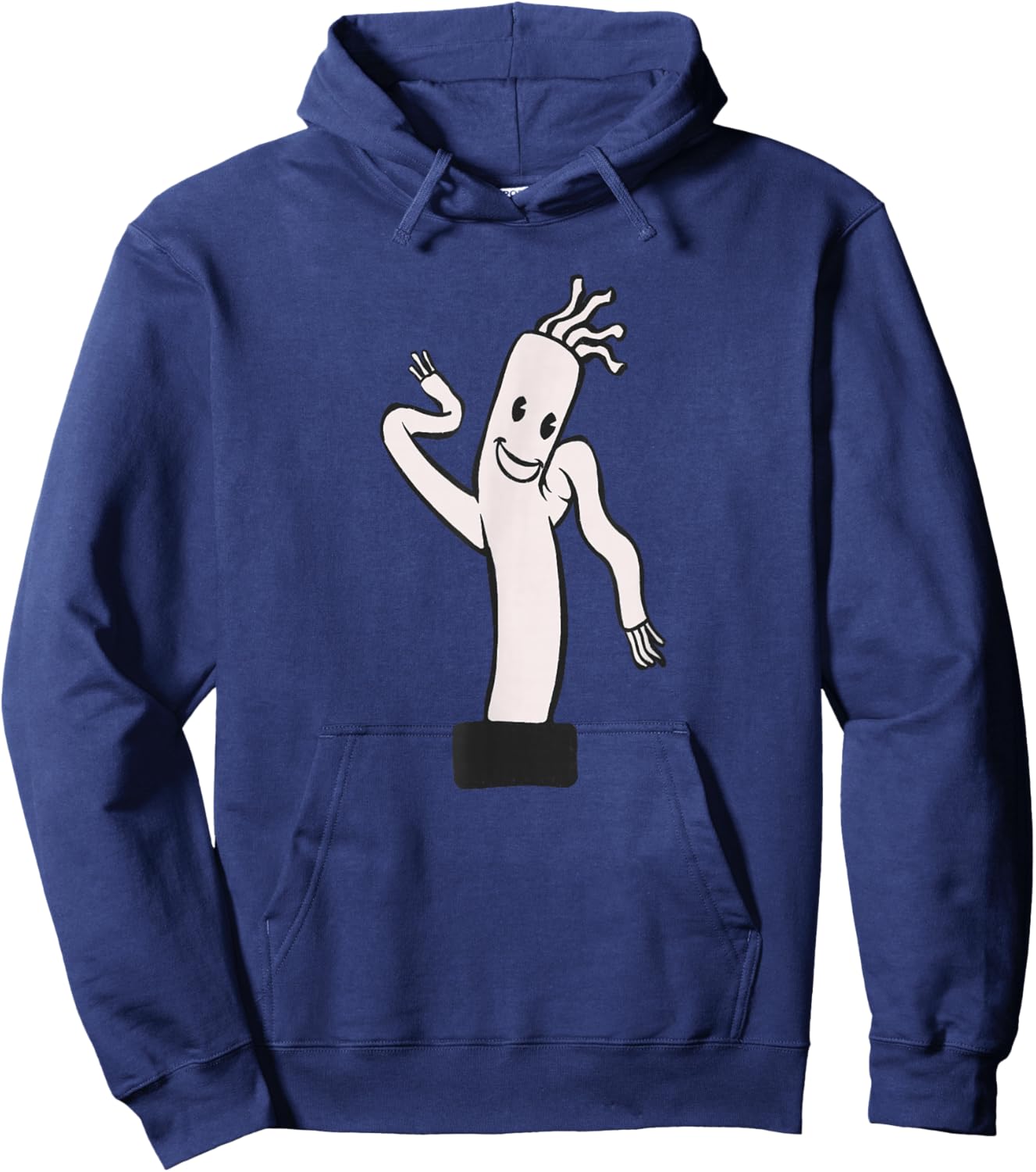 Wacky Waving Inflatable Tube Guy Hoodie - Hoodie | Navy