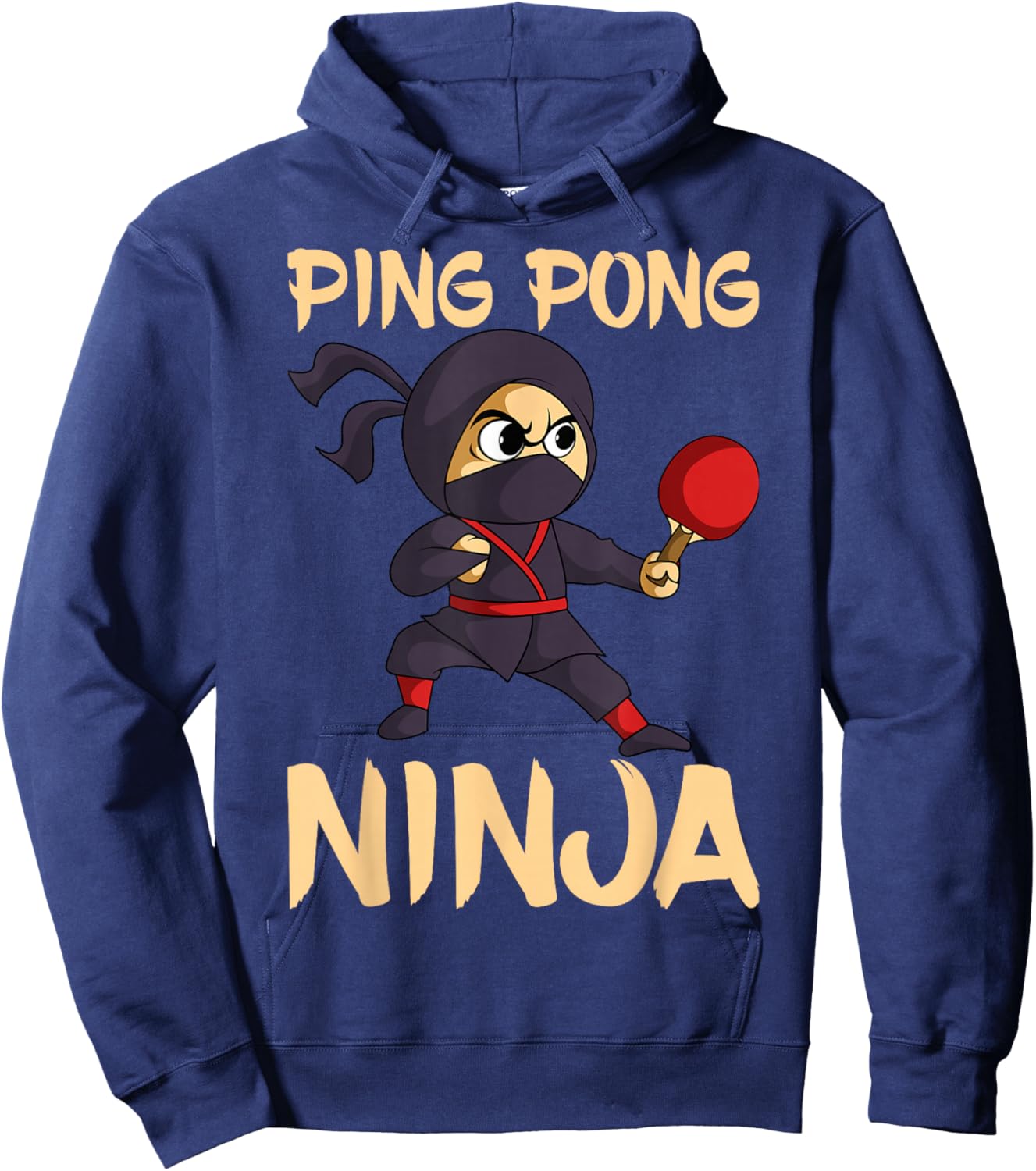 Table Tennis Ping Pong Ninja Lover Hoodie - Hoodie | Navy
