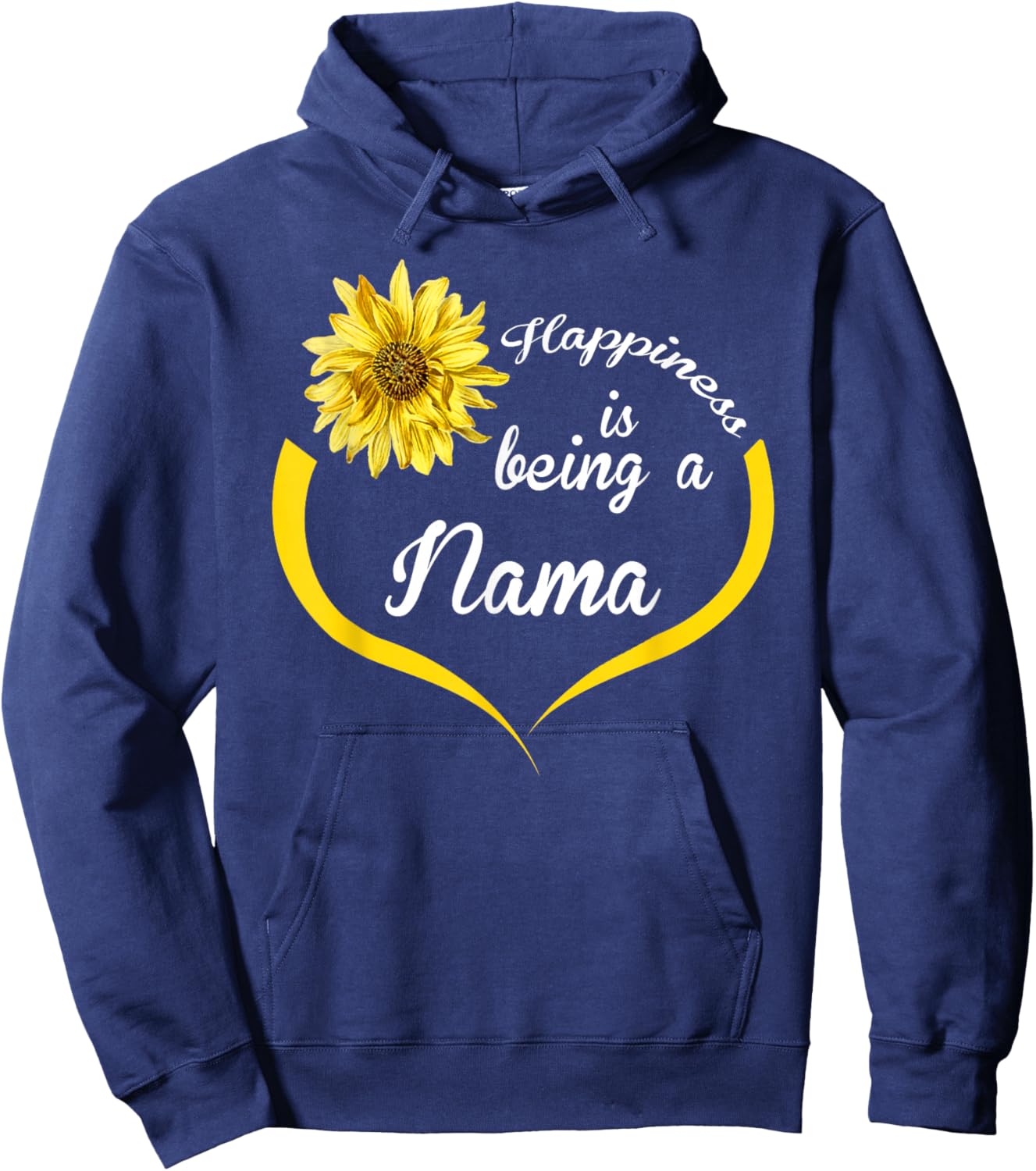 Nama Gift: Happiness Is Being A Nama Hoodie - Hoodie | Navy