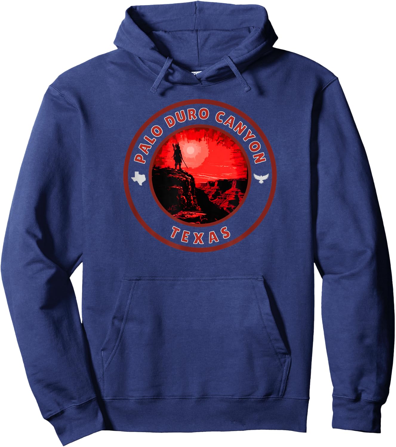 Palo Duro Canyon Texas Hoodie - Hoodie | Navy