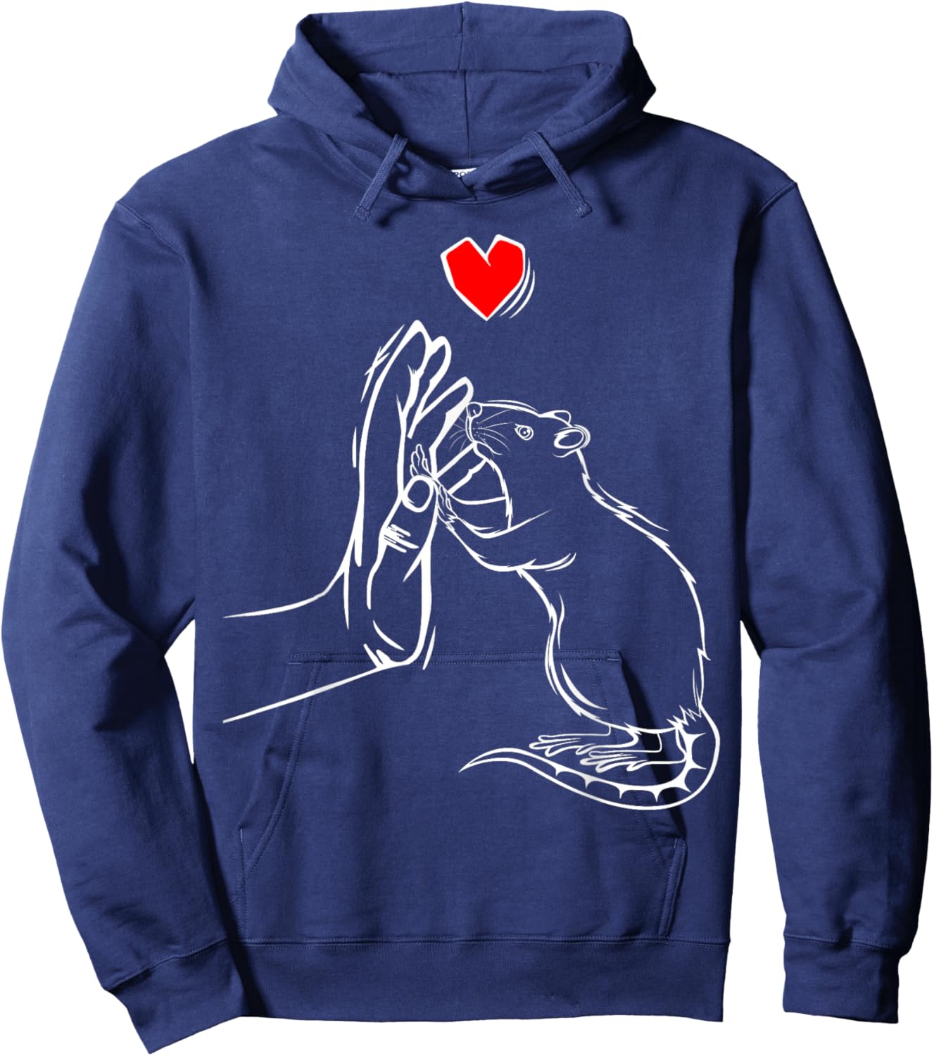 Rats House Rat Kids Girls Boys Hoodie - Hoodie | Navy