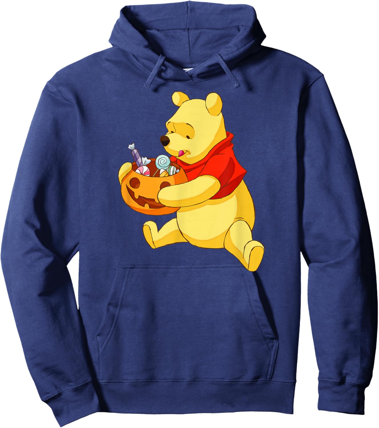 Disney - Halloween Candy Lover Pooh Bear Hoodie - Hoodie | Navy