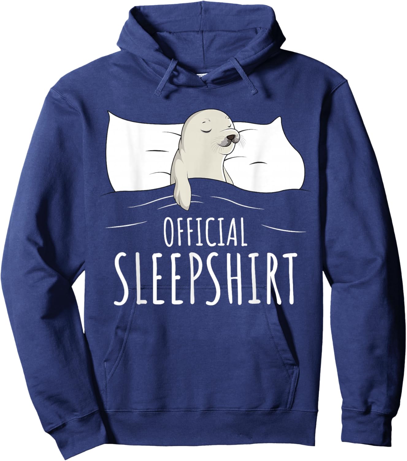 Seal Sea Lion Official Sleepshirt Hoodie - Hoodie | Navy