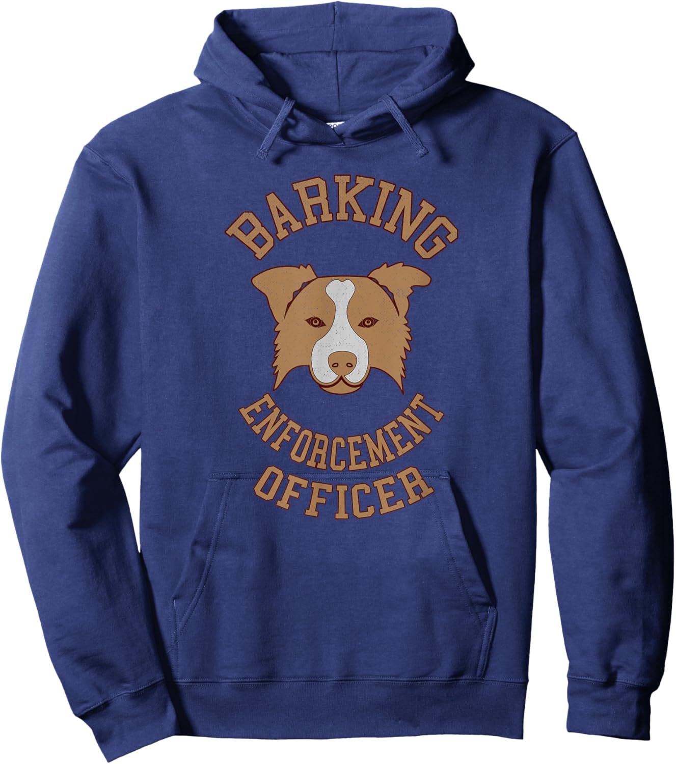 Barking Enforcement Officer - Funny dog design Hoodie - Hoodie | Navy