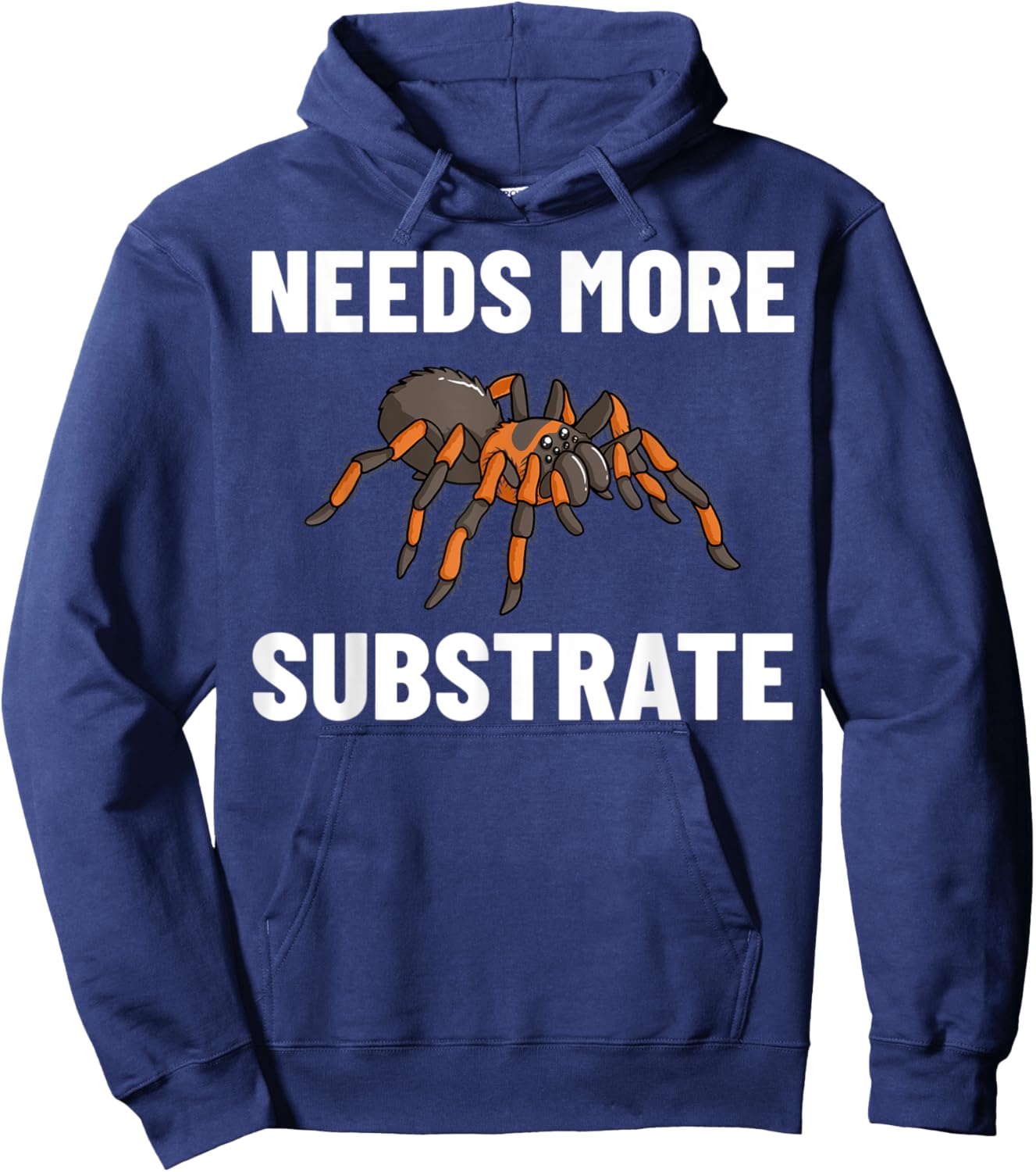 Tarantulas Spider Pet Mexican Red Knee Zebra Hoodie - Hoodie | Navy
