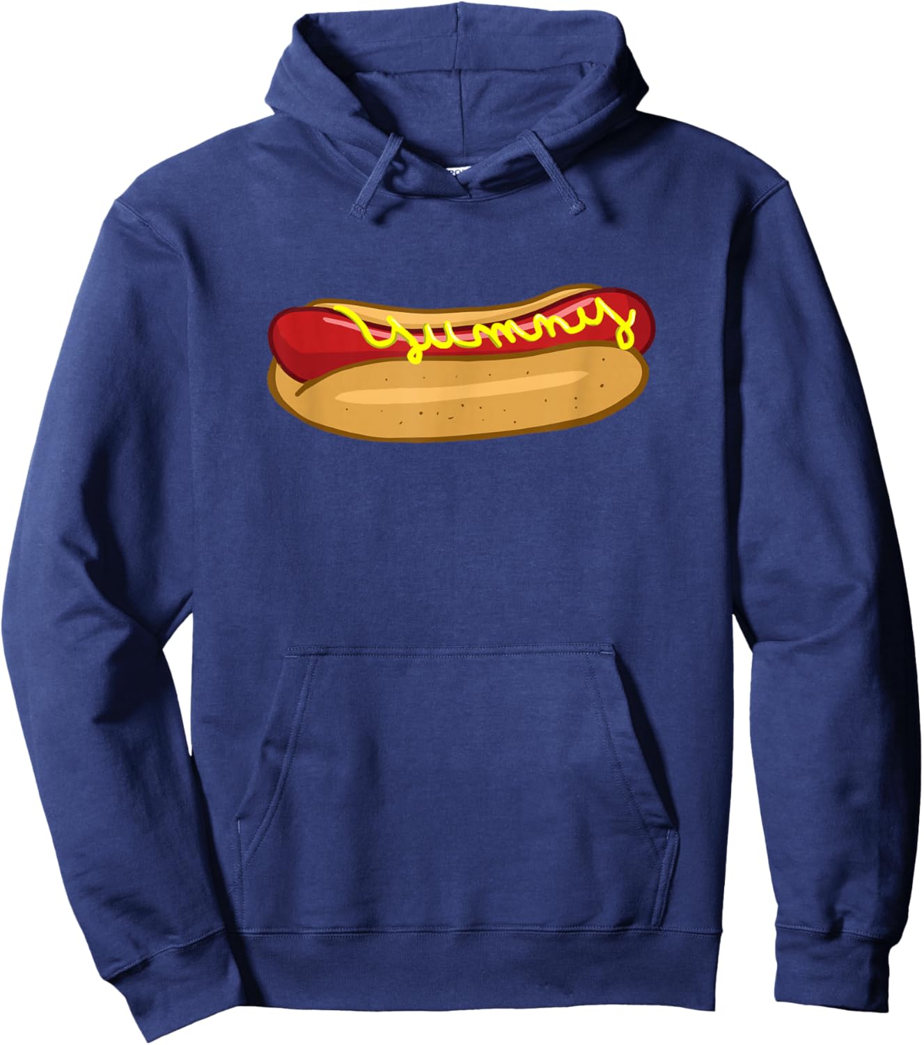 Hot Dog Funny Hot Dog Lover Hoodie - Hoodie | Navy