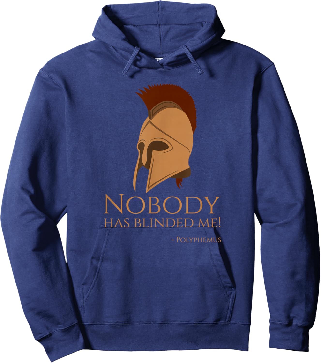 Ancient Greek Mythology & Trojan War History Gifts -Adults Black Small Modern Hoodie - Hoodie | Navy