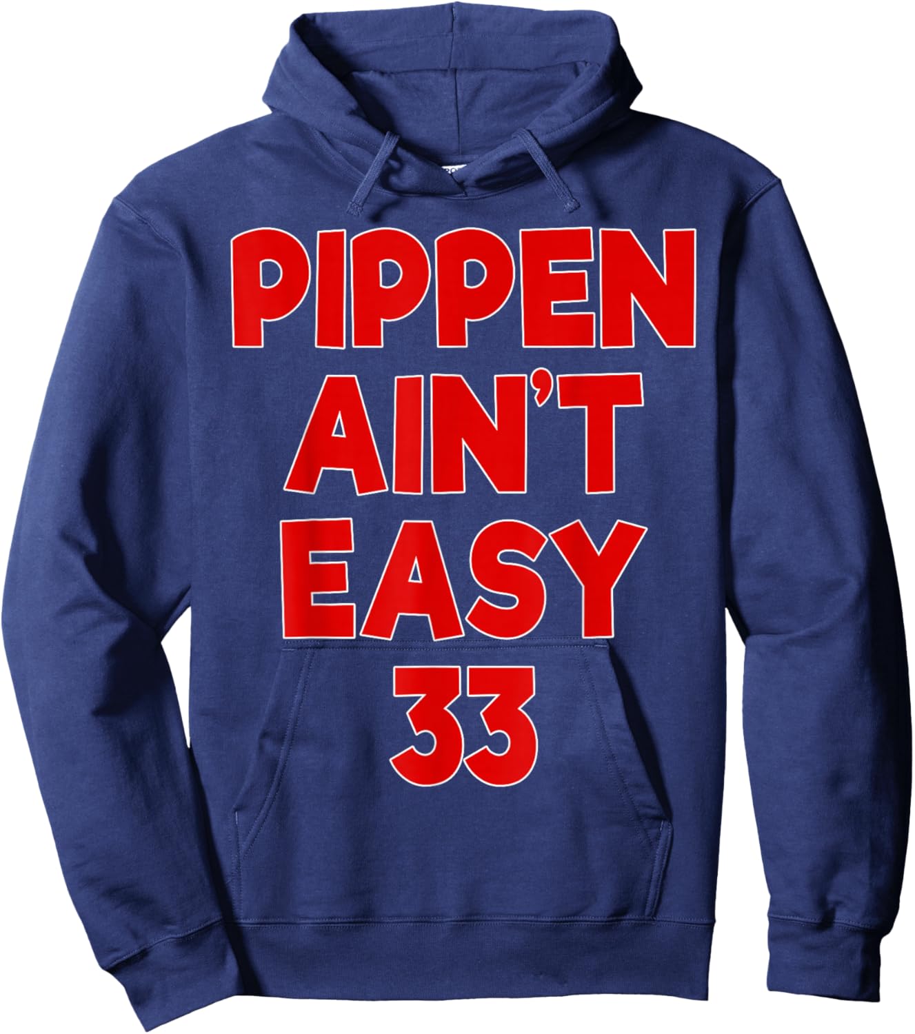 Pimping Pippen Funny Gift Black Adult Men's Modern Casual Sports Hoodie - Hoodie | Navy