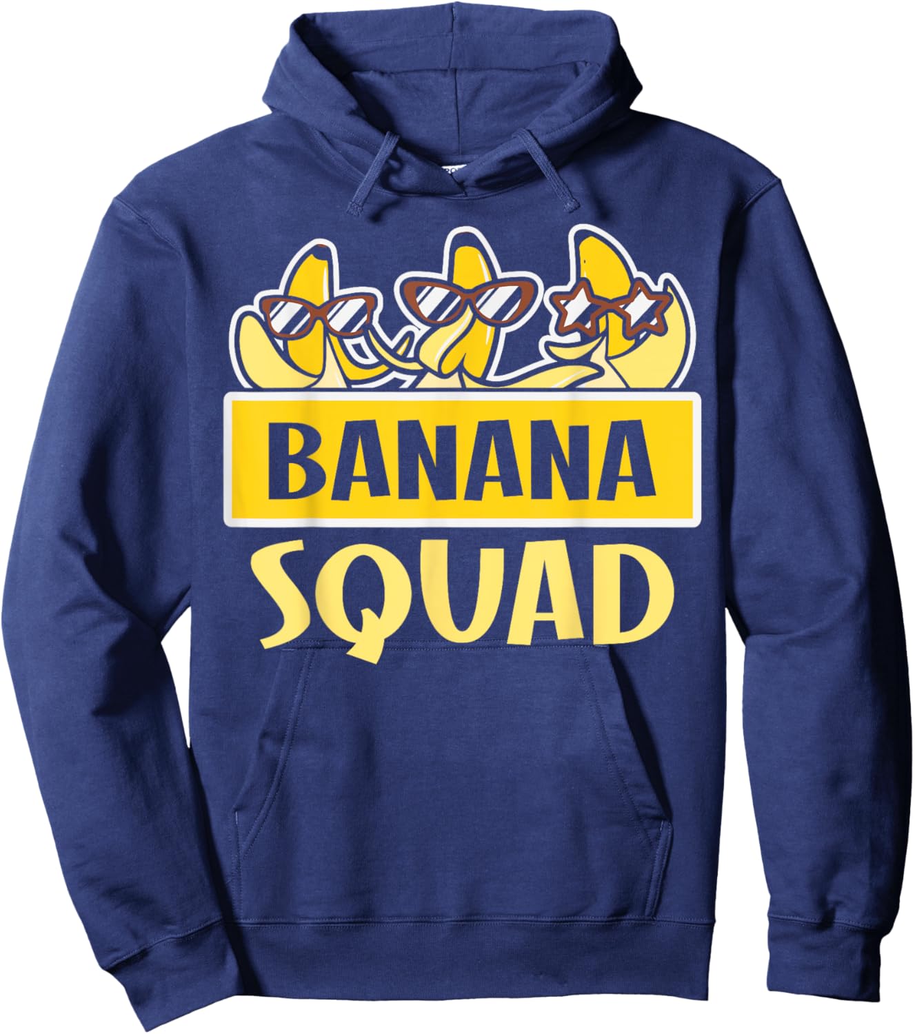 Funny Banana Squad Shirt That’s Bananas Halloween Costume Hoodie - Hoodie | Navy