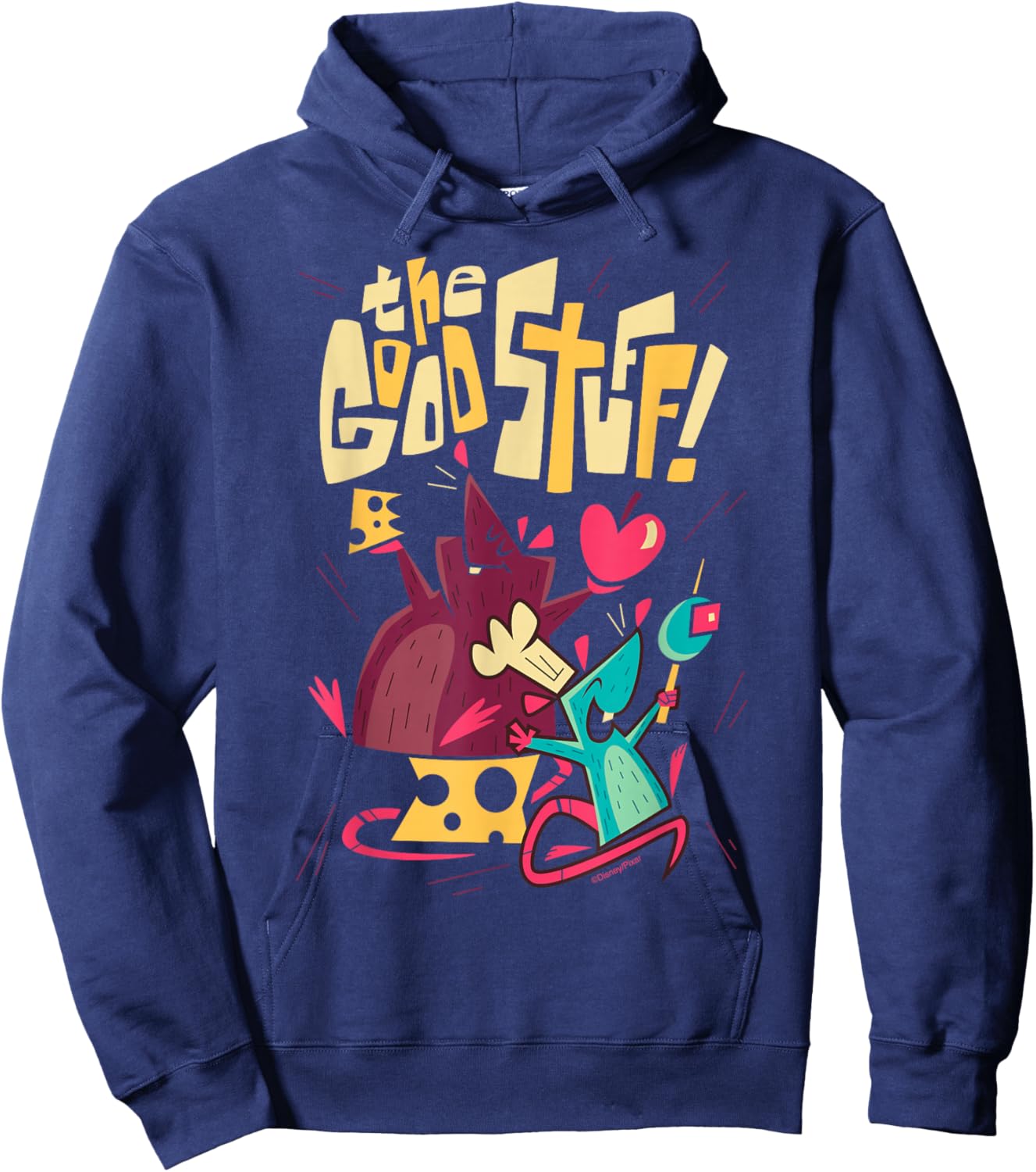 Disney and Pixar's Ratatouille Remy Emile The Good Stuff Hoodie - Hoodie | Navy