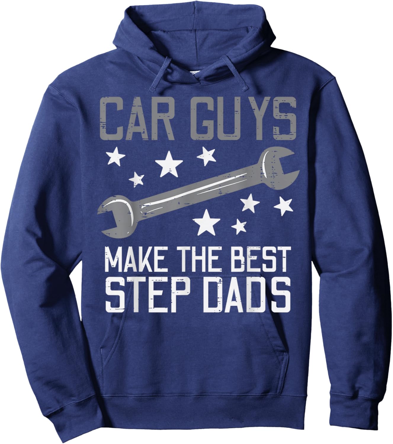 Car Guys Make The Best Step Dads Auto Mechanic Stepdad Men Hoodie - Hoodie | Navy