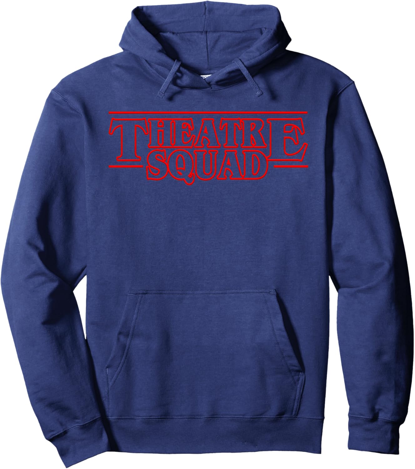 Theatre Squad Broadway Nerd Musical Theatre Actress Actor Hoodie - Hoodie | Navy