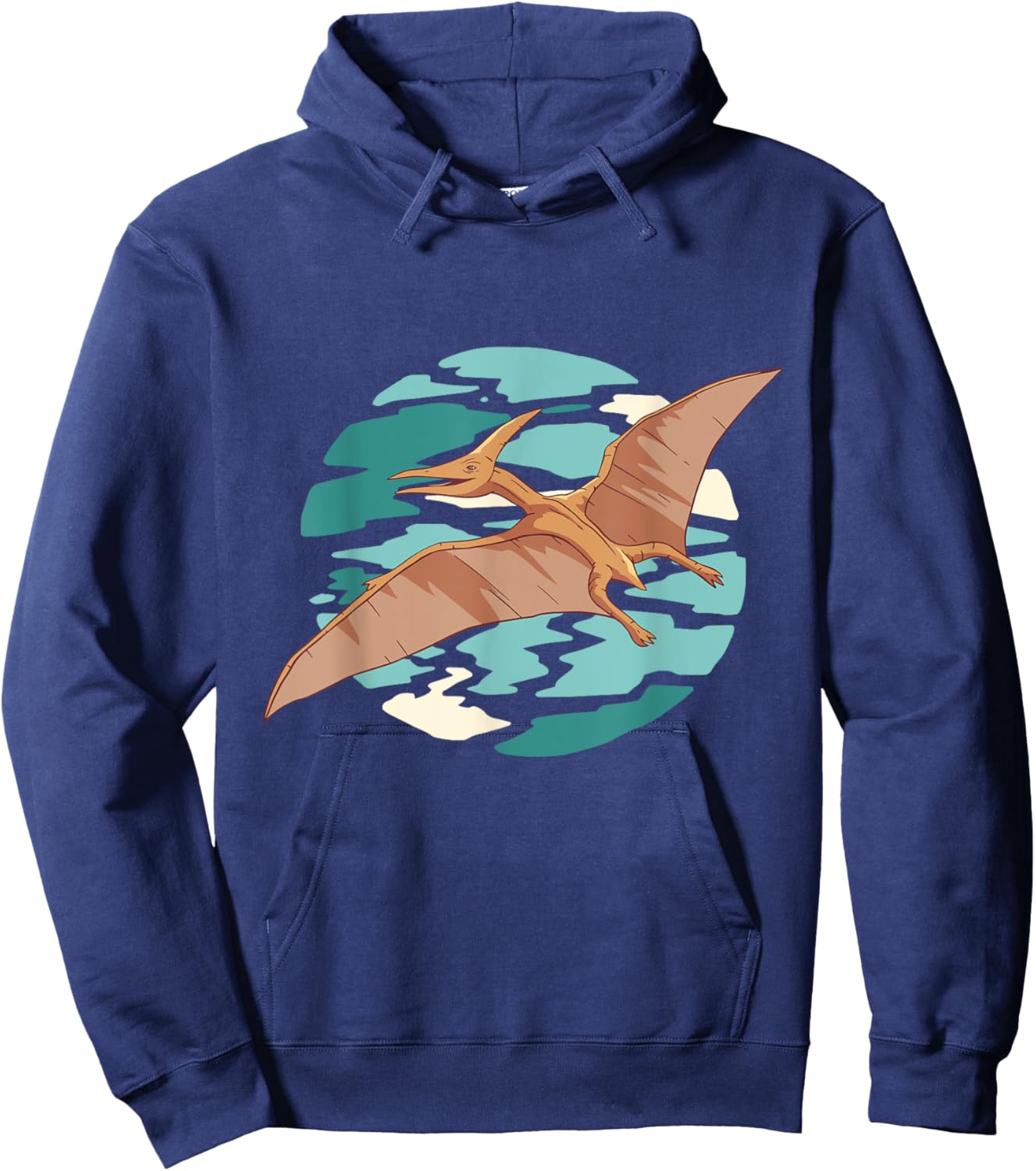 Pteranodon dinosaur Hoodie - Hoodie | Navy
