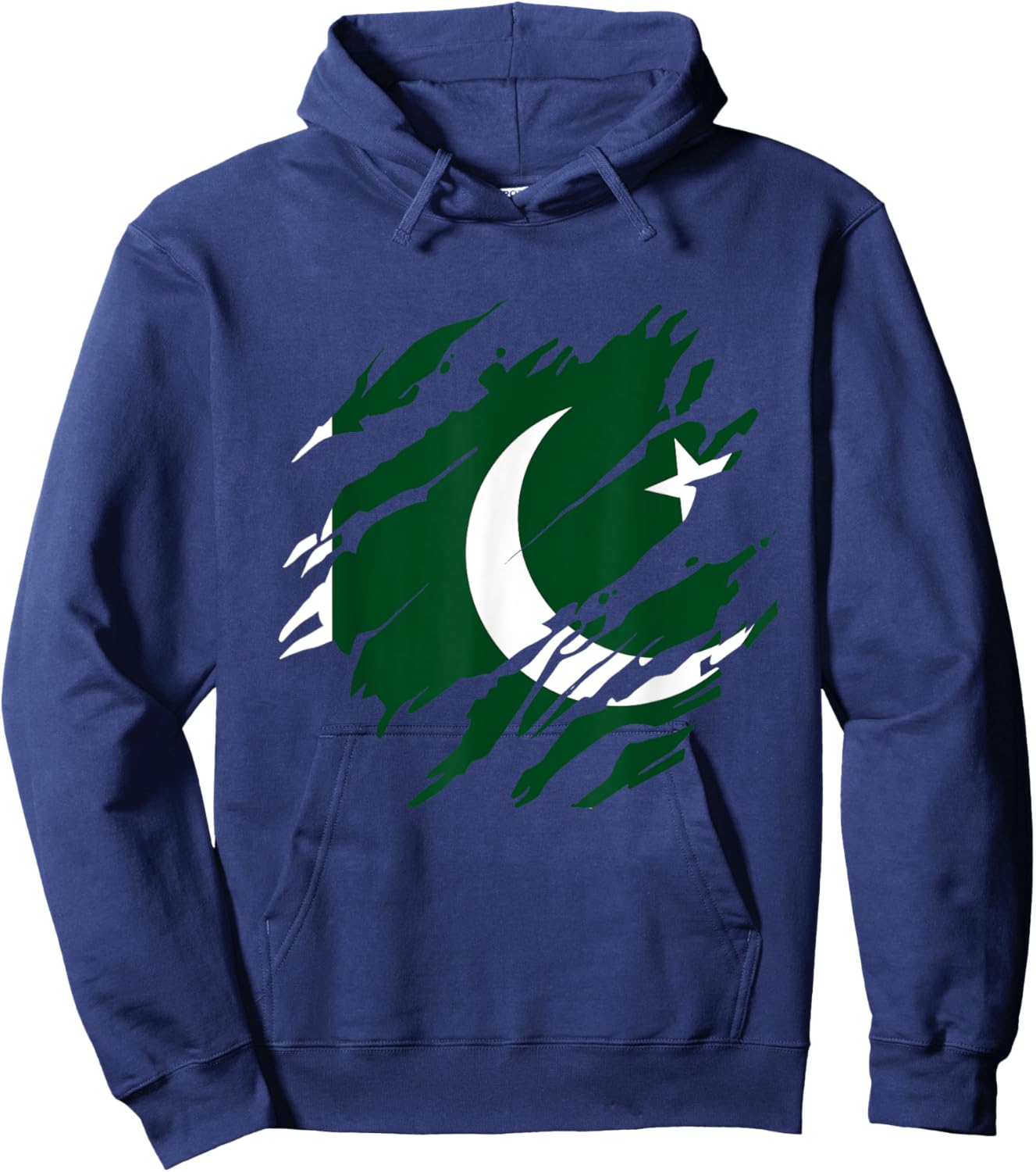 Pakistani Flag Pakistan Hoodie - Hoodie | Navy