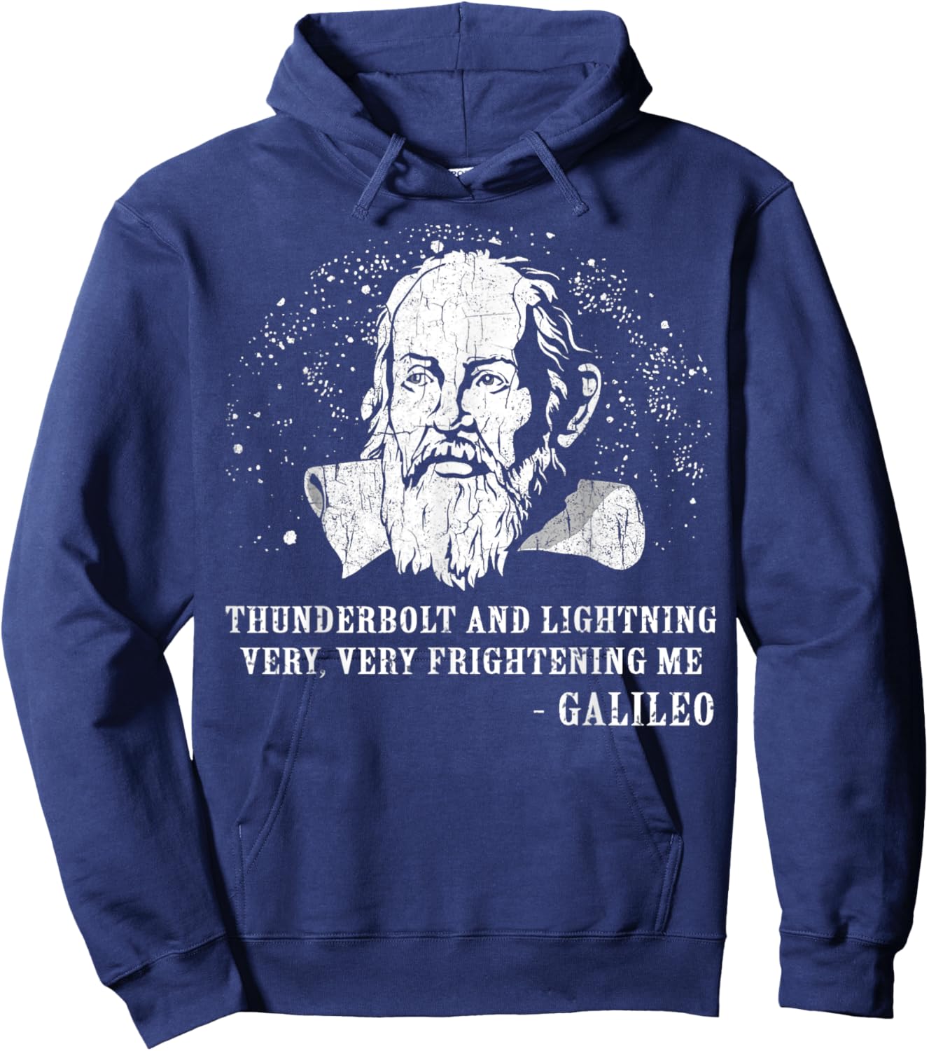 Thunderbolt and Lightning Galileo Retro Very Frightening Me Hoodie - Hoodie | Navy