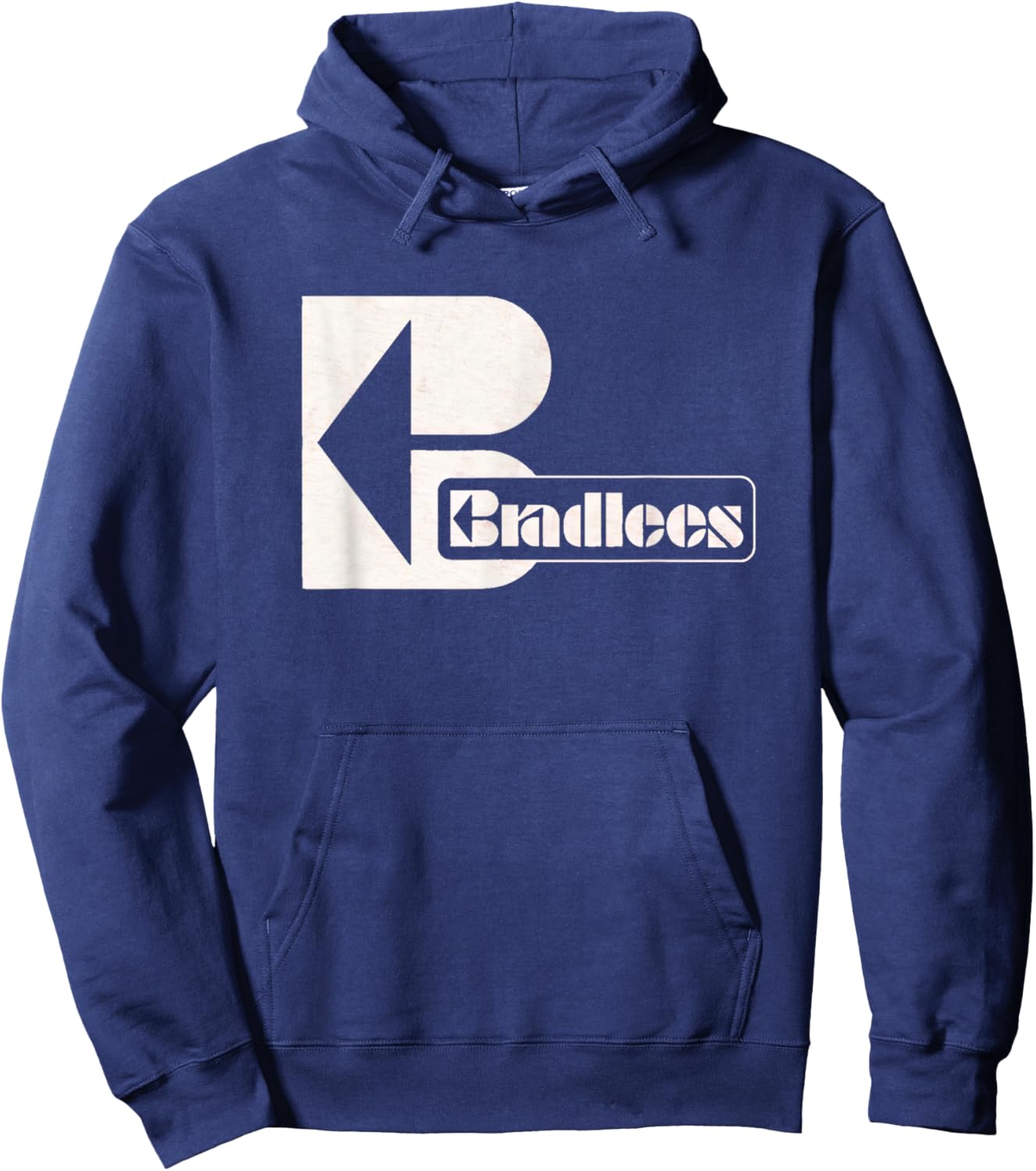 Bradlees Department Vintage Retro Classic Hoodie - Hoodie | Navy