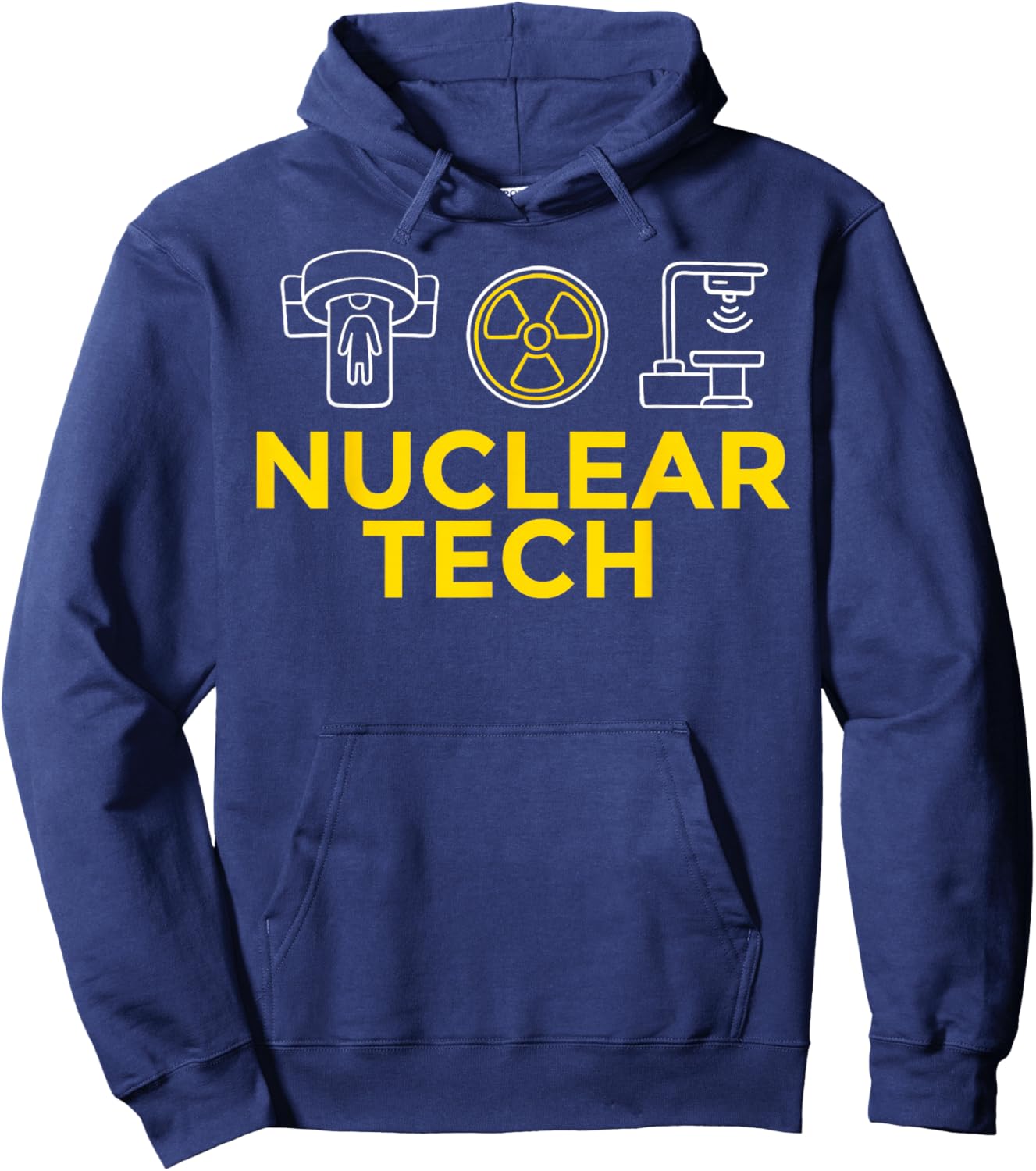Nuclear Medicine Technologist Radiology Tech Hoodie - Hoodie | Navy