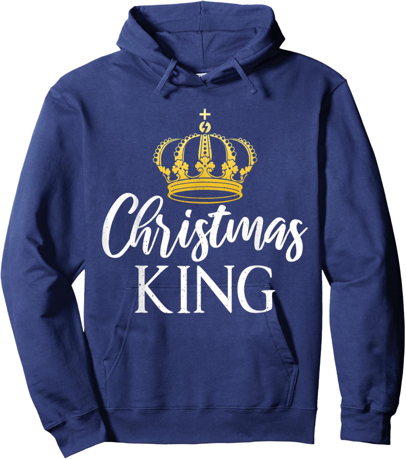 Christmas King Xmas Christmas Hoodie - Hoodie | Navy