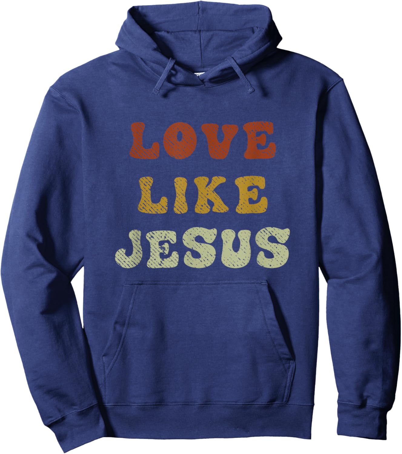 Love Like Jesus Christian Empathy Hoodie - Hoodie | Navy