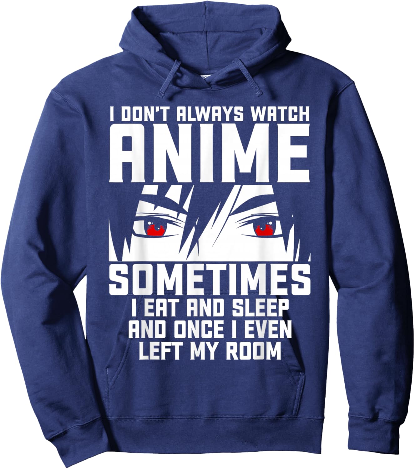 Anime Art Women Teen Girls Anime Merch Anime Lovers Small Hoodie - Hoodie | Navy