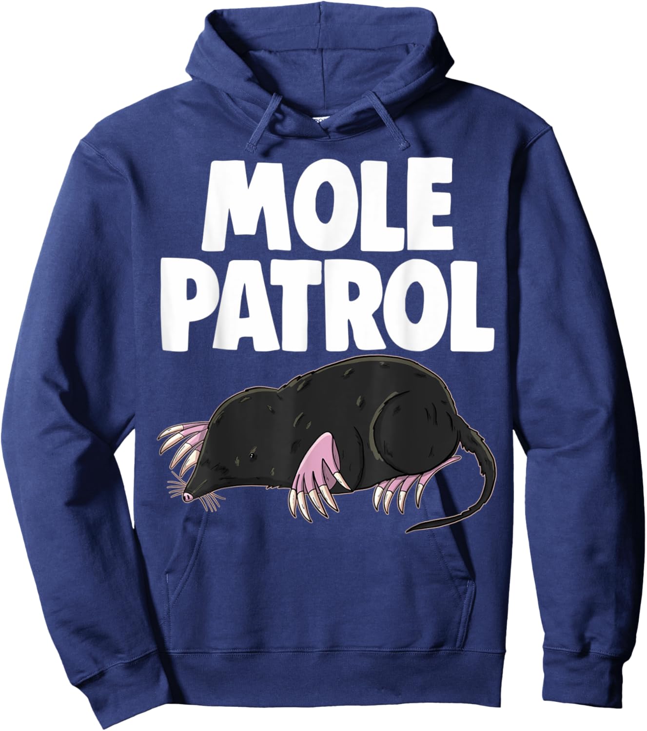Moles Patrol October 23 Funny Men Cute Little Mole Love Hoodie - Hoodie | Navy