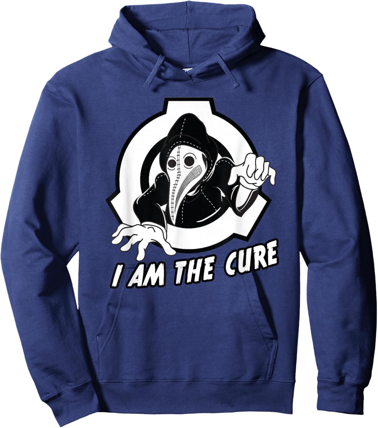SCP Foundation SCP-049 Plague doctor Hoodie - Hoodie | Navy