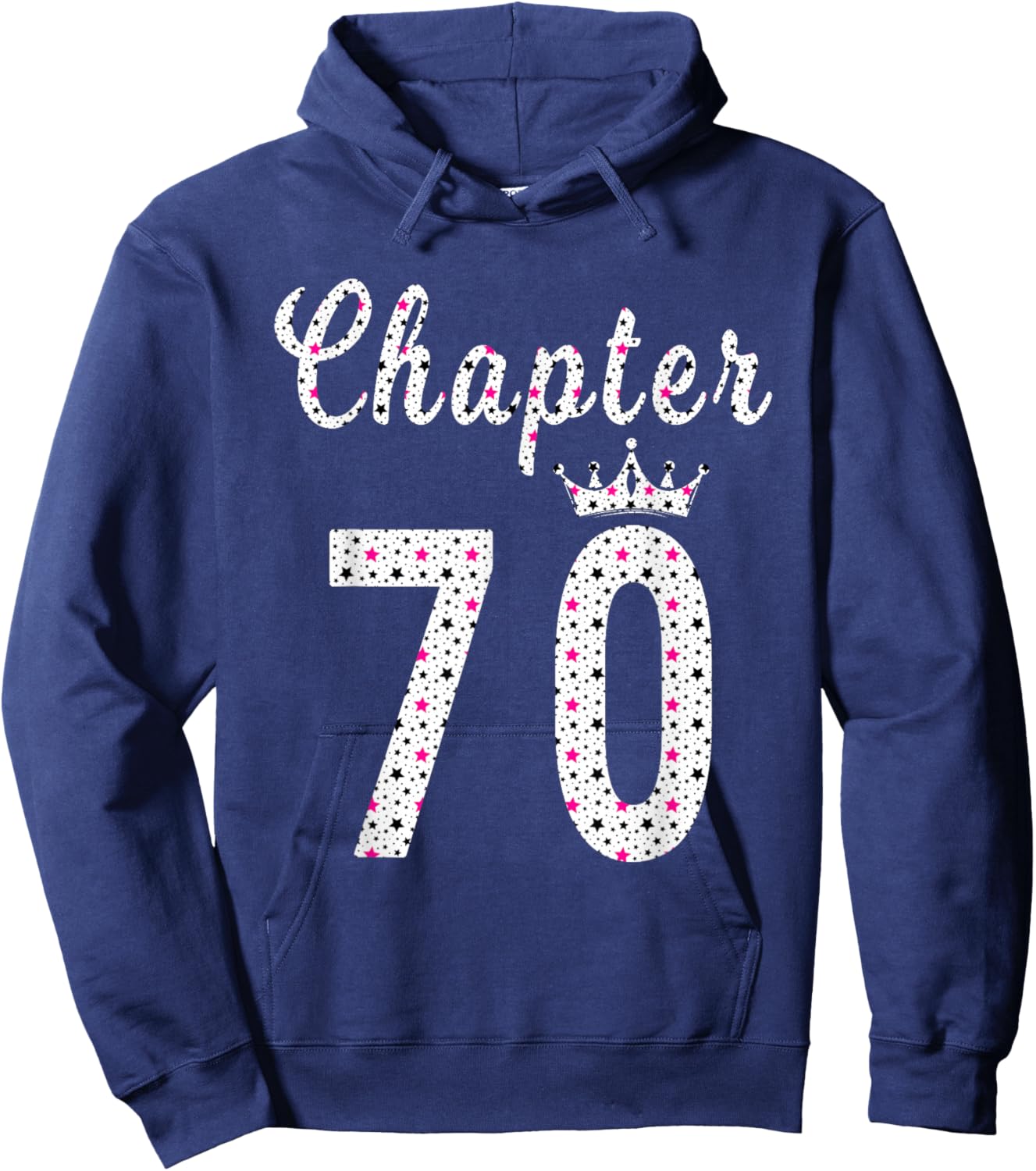 70th Birthday Hoodie - Hoodie | Navy
