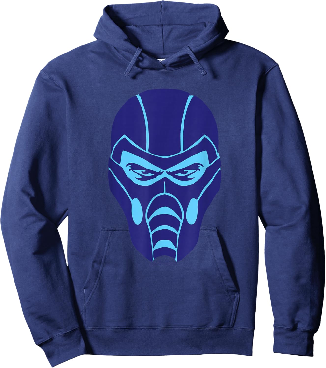 Mortal Kombat 9 Sub-Zero Face Icon Hoodie - Hoodie | Navy