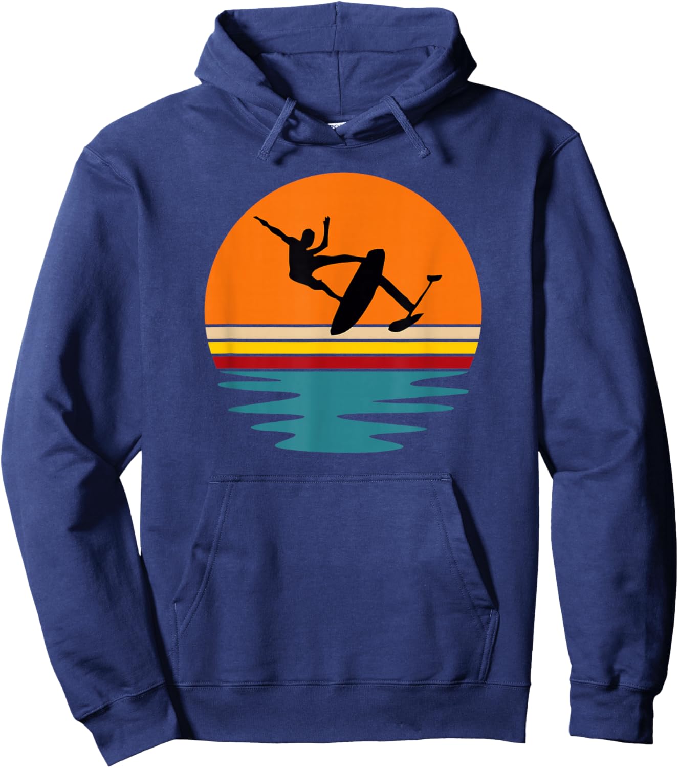 Hydrofoil Board Foil-Surf Hoodie - Hoodie | Navy