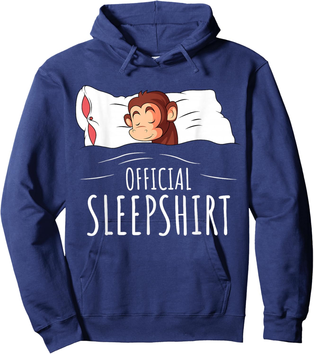 Monkey Official Sleepshirt Hoodie - Hoodie | Navy