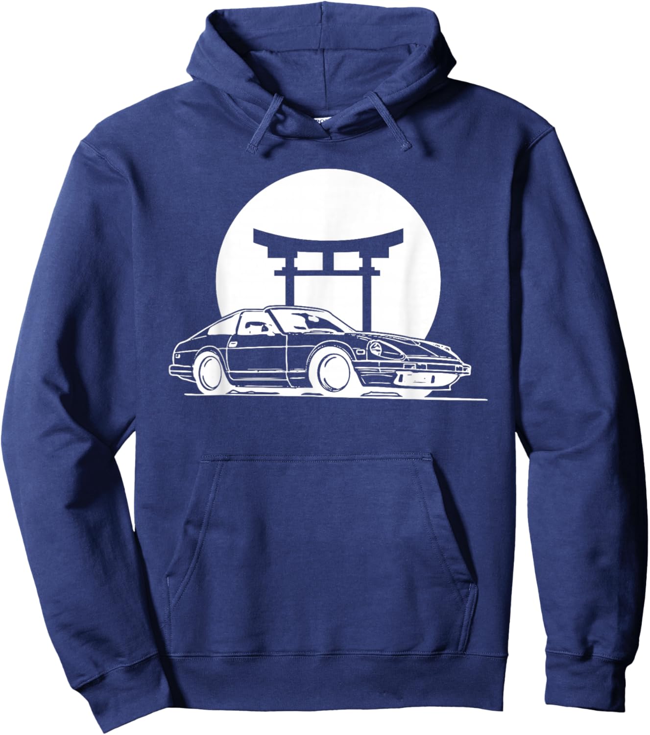 JDM Japan Motorsport Tuning Car Legend 90s Hoodie - Hoodie | Navy