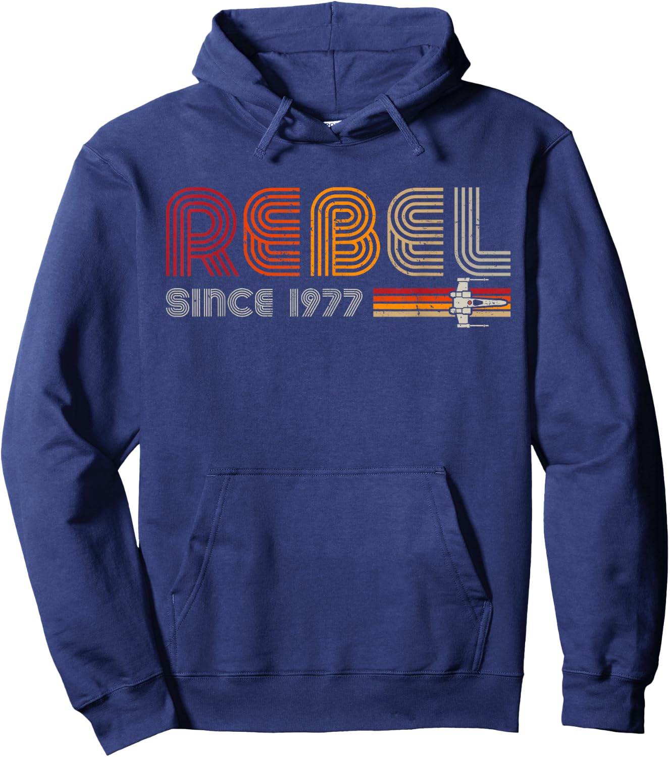 REBEL since 1977 Hoodie - Hoodie | Navy