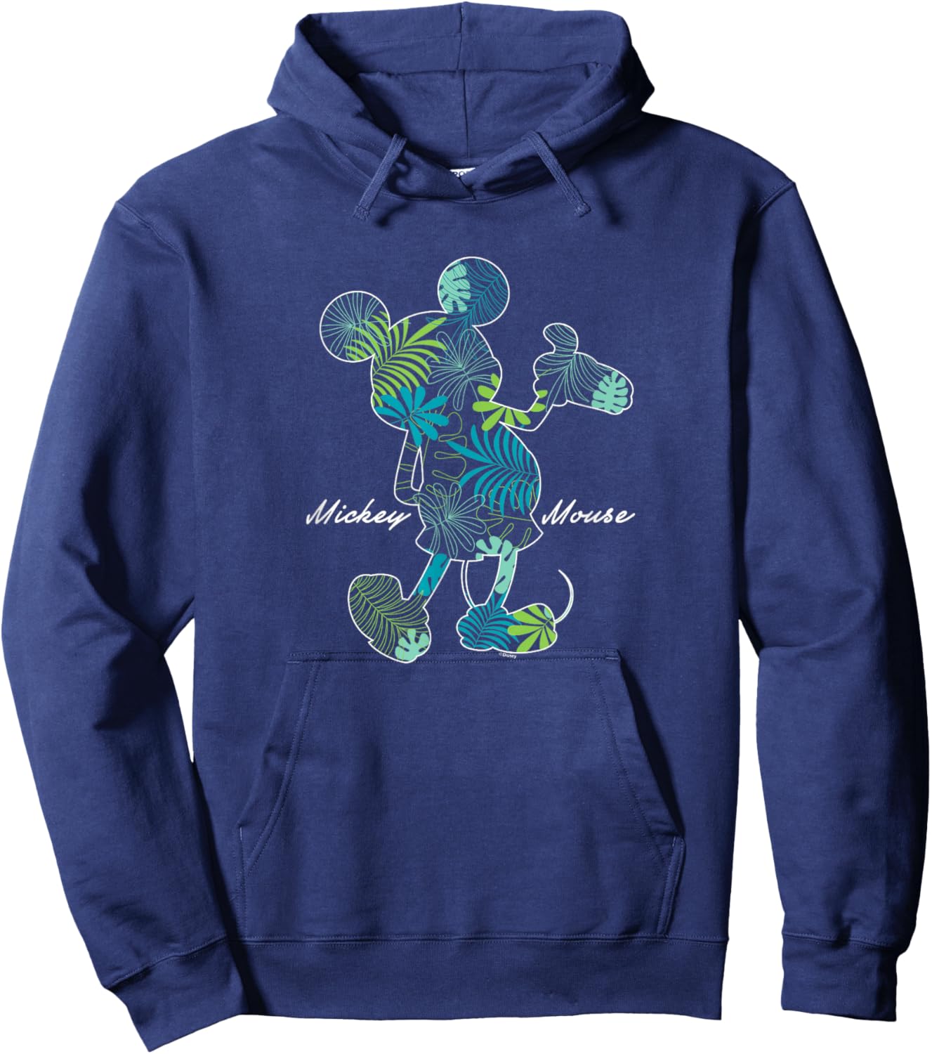 Mickey Mouse - Tropical Mickey Hoodie - Hoodie | Navy