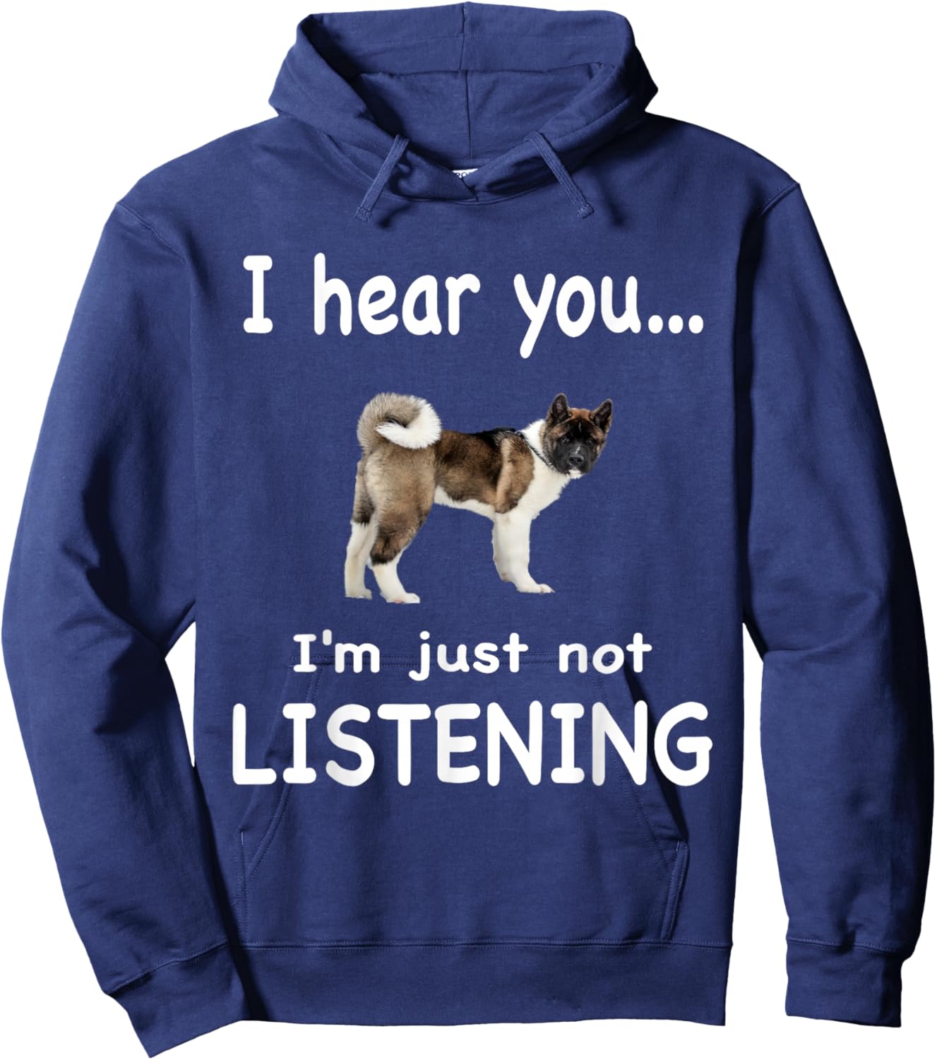 American Akita Dog - American Akita Hoodie - Hoodie | Navy