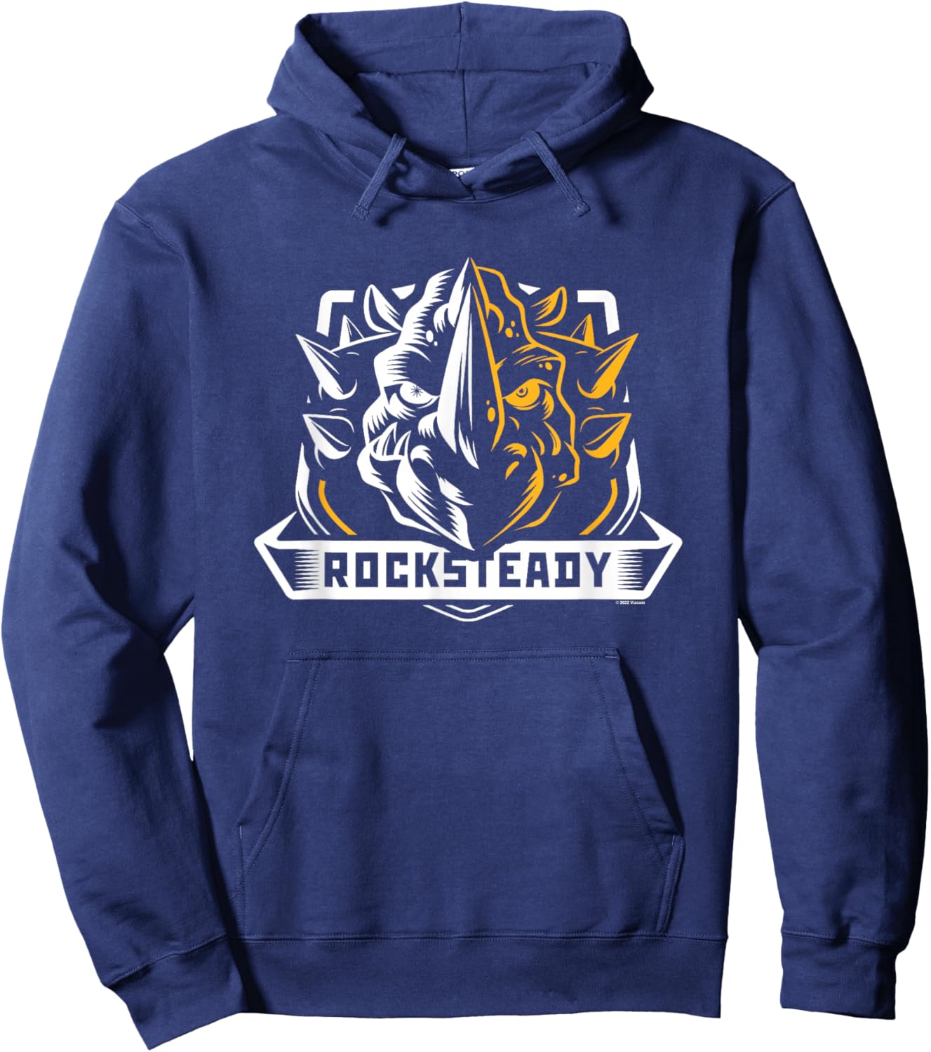Teenage Mutant Ninja Turtles Rocksteady Hoodie - Hoodie | Navy