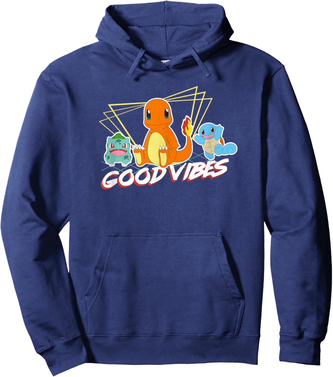 Pokémon Group Shot Kanto Good Vibes Hoodie - Hoodie | Navy