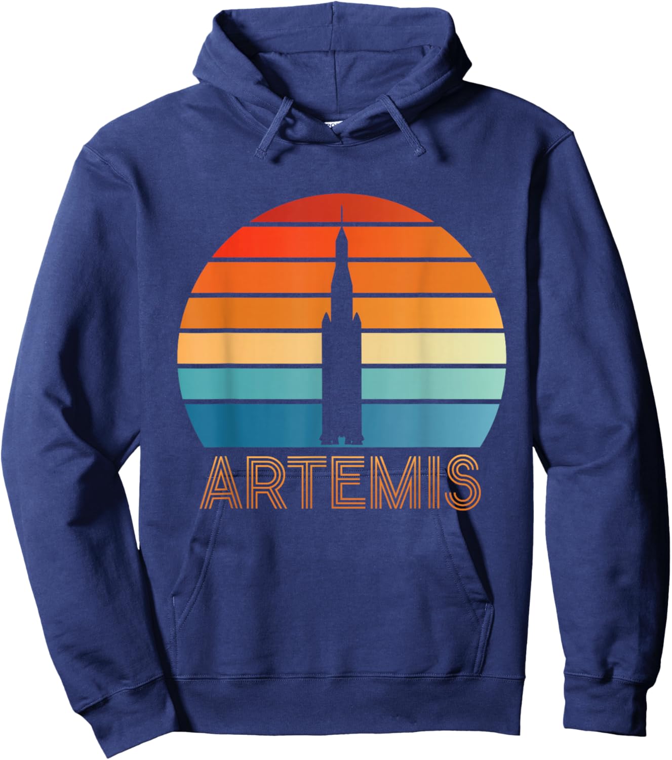Artemis - Moon Mars and Beyond Space Exploration Hoodie - Hoodie | Navy