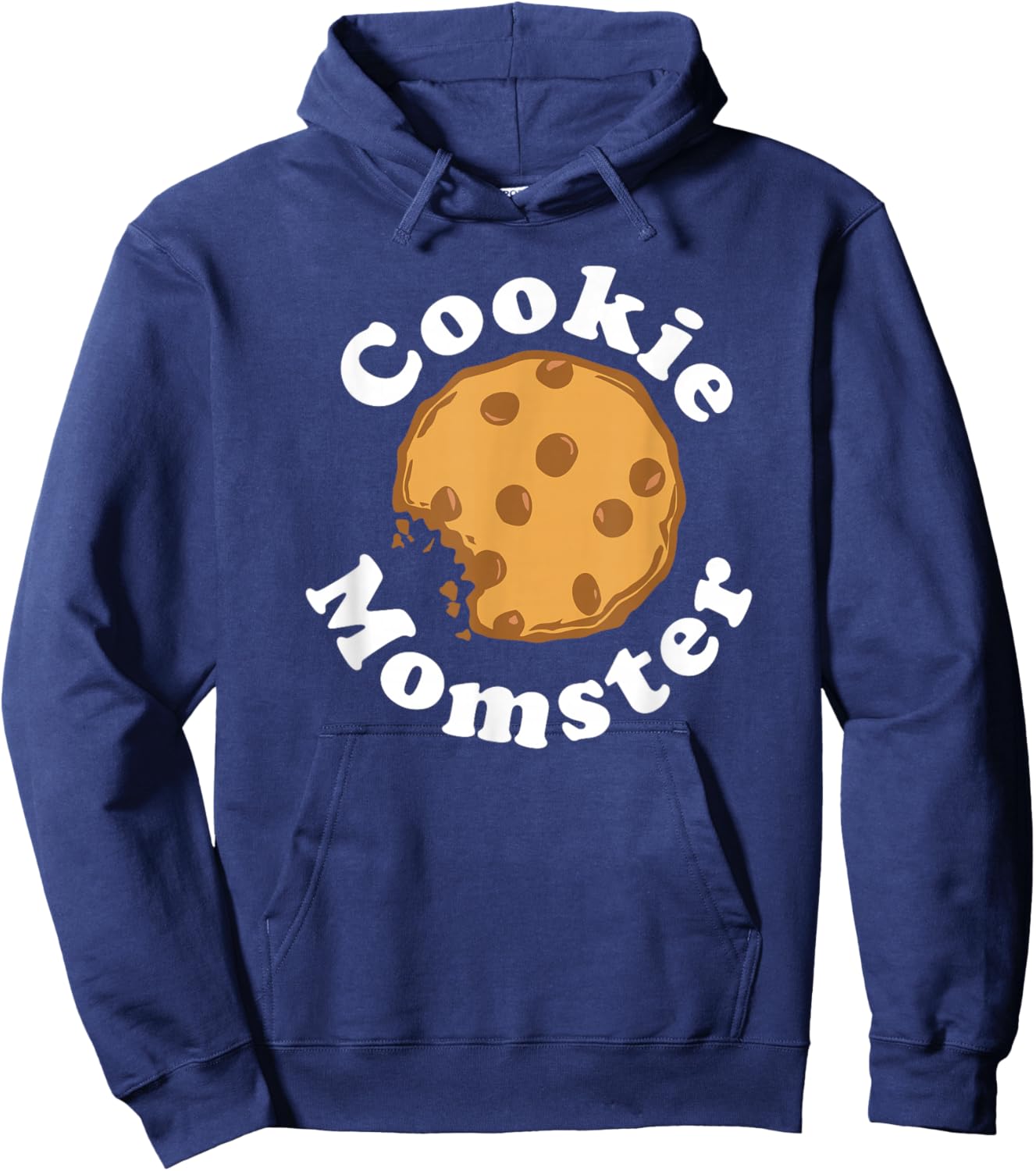 Cookie Momster funny baking Mom Baker gift Hoodie - Hoodie | Navy