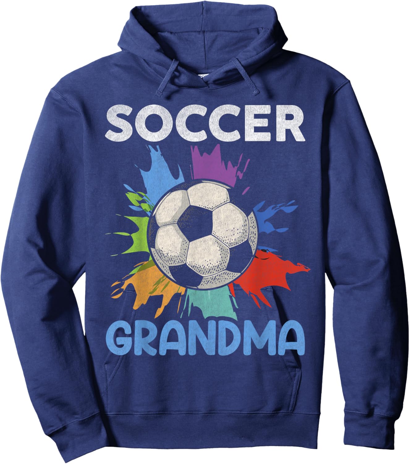 Soccer Grandma Hoodie - Hoodie | Navy