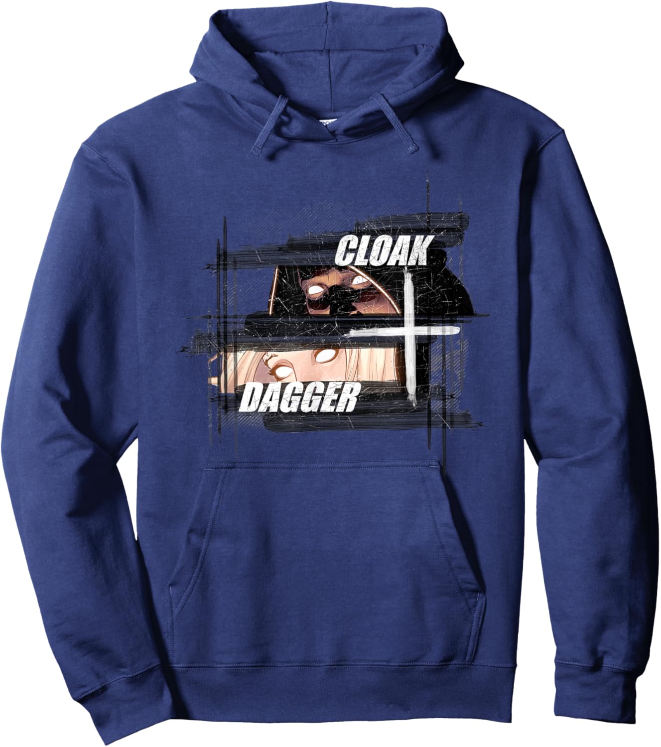 Marvel Cloak and Dagger Eyes Hoodie - Hoodie | Navy