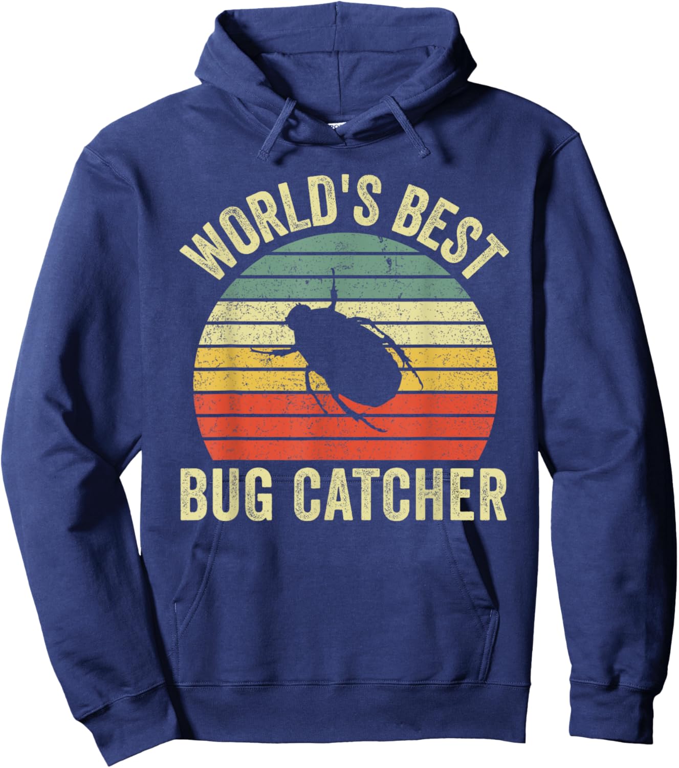 World's Best Bug Catcher - Funny Bug Hunter For Kids Hoodie - Hoodie | Navy